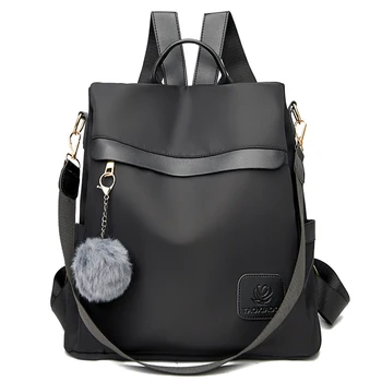 Простой женский рюкзак большой емкости нового стиля 2022, женский дизайнер, подходящий для девочек, дорожная сумка через плечо, студенческие школьные сумки