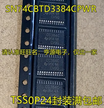 5 шт. оригинальный новый чип мультиплексора SN74CBTD3384CPWR TSSOP-24 с трафаретной печатью CC384C