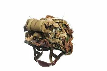 . Шлем m1c для воздушно-десантных войск США времен Второй мировой войны WW2 с аптечкой для воздушно-десантных войск и камуфляжной сеткой ДЛЯ военных реконструкций ВОЙНЫ