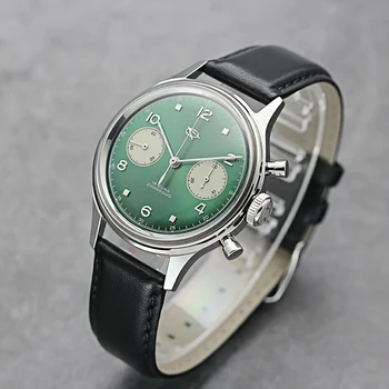 Мужские часы Red Star Military Pilots Chronograph 1963 года ST1901, водонепроницаемые механические часы с ручным заводом Gooseneck