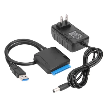 Кабель для передачи данных с USB на Sata, 2,5 / 3,5-дюймовый кабель USB 3.0 Easy Drive, кабель-адаптер для жесткого диска Sata