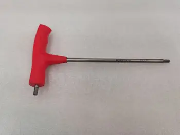 Немагнитные ручные инструменты TC4 из титана шестигранный ключ с Т-образной ручкой 4 мм для МРТ