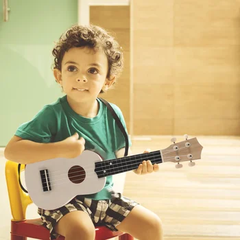 DIY Гавайская Гитара с Монтажными Инструментами Деревянная Маленькая Гавайская Гитара Ukalalee для Детей Студентов Начинающих 21 дюйм