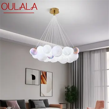 Креативный подвесной светильник OULALA Современные светодиодные лампы на воздушном шаре Светильники для дома Декоративная Столовая Гостиная