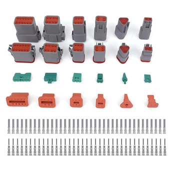 1 комплект разъемов серии DT Автомобильный электрический разъем с штампованными контактами 16 размера