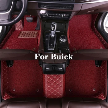 Высококачественный Индивидуальный Двухслойный Съемный Автомобильный Коврик С Ромбовидным Рисунком Для Buick Royaume Envision Park Avenue EXCELLE GX