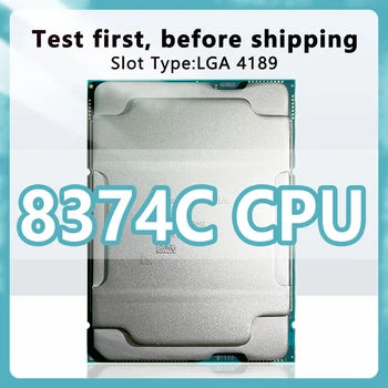 Xeon Platinum 8374C официальная версия процессора 2.7 ГГц 54 МБ 270 Вт 36 Ядер 72 Потока процессора LGA4189 для серверной материнской платы C621A