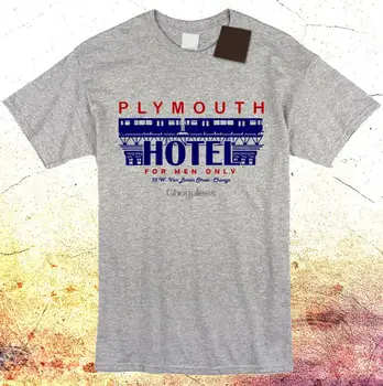 Забавная футболка 0Blues Brothers 'Plymouth Hotel' в стиле ретро 80-х, музыкальный фильм, футболка