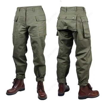 Повседневная рабочая одежда морской пехоты в стиле ретро под старину, свободные брюки P44