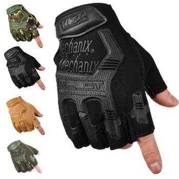 Тактические военные перчатки Пейнтбол Страйкбол Выстрел Солдат Боевая полиция Противоскользящие Велосипедные перчатки с полными пальцами Перчатки для мужской одежды