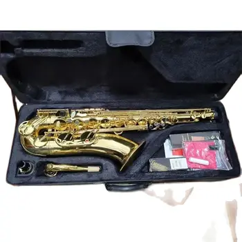 Новый профессиональный тенор-саксофон Golden 875 B-tune с двойным ребром abalone key, джазовый инструмент для тенор-саксофона профессионального уровня