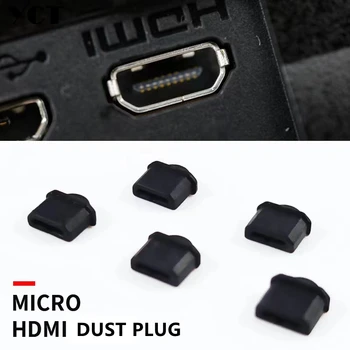 100шт Микро HDMI силиконовый пылезащитный штекер женский влагостойкий штекер пластиковая оболочка пылезащитный чехол оболочка бесплатная доставка защитный колпачок