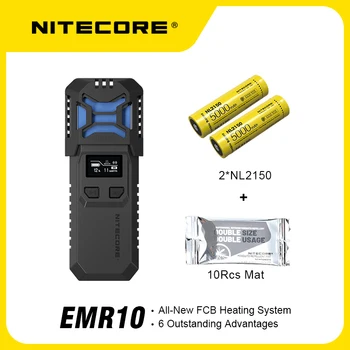 Портативный электронный многоцелевой отпугиватель NITECORE EMR10, зарядный кабель USB-C для кемпинга