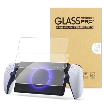 2 Упаковки Защитной Пленки для экрана Anti Blue Light Твердостью 9H HD Из Закаленного Стекла Защитная Пленка для PS5 Portal для PlayStation Portal
