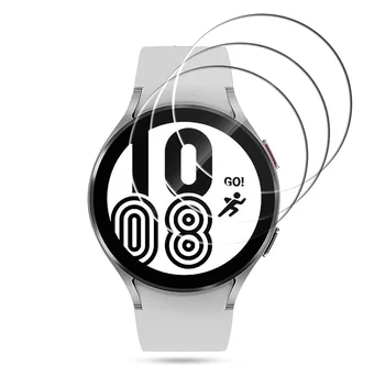 Закаленное Стекло Для Samsung Galaxy Watch 4 44мм 40мм Watch4 Classic 46мм 42мм Accessorie HD Прозрачная Гидравлическая Пленка Протектор Экрана