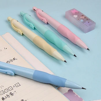 Механический карандаш с удобным захватом 2,0 мм Грифели 2b Школьный Художественный карандаш для письма Канцелярские принадлежности