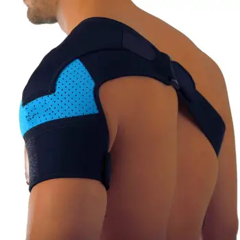 Бандаж для поддержки плеча Бандаж для поддержки при травмах плеча Мягкий Дышащий регулируемый бандаж для универсального обезболивания