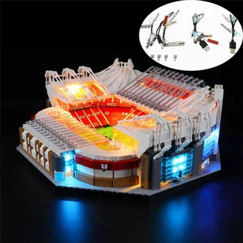 Набор светодиодных фонарей для Lego 10272 Architecture Stadium Old Traffic Manchester Building-не включает модель Lego
