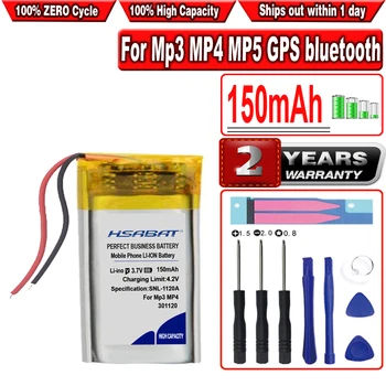 Аккумулятор HSABAT 150mAh 301020 031020 для MP3 MP4 гарнитуры GPS