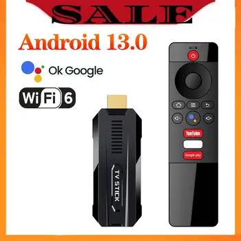 TV Stick Android13 Rockchip RK3528 Четырехъядерный 64-битный Cortex A53 8K Видео 4K 60fps Wifi6 BT5.0 Телеприставка 2G 16G X88 ATV TV Dongle
