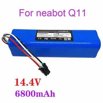 Для робота-пылесоса neabot Q11 литиевая батарея 14,4 В оригинальной емкостью 6800 мАч