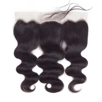 Объемная Волна 13x4 HD Прозрачная Кружевная Фронтальная С Детскими Волосами Remy Бразильская Кружевная Фронтальная Предварительно Выщипанные Человеческие Волосы Frontal Bling Hair