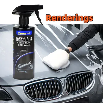 Концентрированный шампунь для мытья автомобилей с покрытием из полирующего воска, шампунь Super Suds, превосходное средство для очистки поверхностей, Аксессуары для мытья лобового стекла