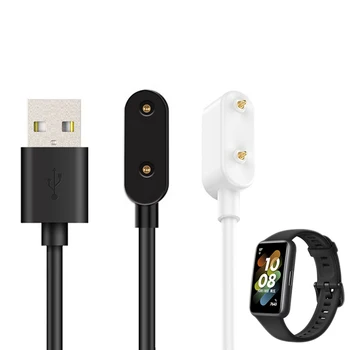 1 Метр Мини Смарт-Часы Портативные для Huawei Band 7 Смарт-Часы 2pin USB Кабель Для Зарядки Адаптер Питания 1 м
