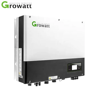 Гибридный инвертор Growatt SPH1000 вкл выкл мощностью 10 кВт, чистая синусоидальная волна, 3-фазный солнечный Гибридный инвертор MPPT с Wi-Fi