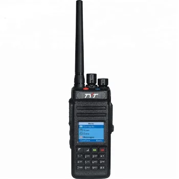 Цифровая Портативная рация TYT MD-398 10 Вт UHF 400-480 МГц С Двумя слотами DMR-Радио Ham Трансивер IP67 Водонепроницаемый MD398 Двухстороннее Радио