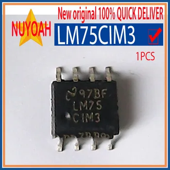 100% новый оригинальный цифровой датчик температуры LM75CIM3 и термоконтроллер с 2-проводным интерфейсом, микросхема датчика температуры