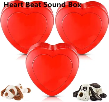 В НАЛИЧИИ Коробка с имитацией сердцебиения Для всех домашних животных, Успокаивающая игрушка, игрушка для сердцебиения собаки, Мягкие игрушки для животных, снотворное для собак, Теплая компания