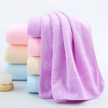 Дешевое полотенце-мишка из микрофибры, впитывающее и нежное для кожи лица и рук, подходит для ежедневного использования.