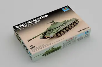 Трубач 07153 Пластиковая модель советского тяжелого танка Т-10А в масштабе 1:72