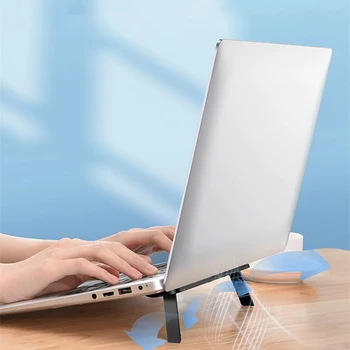 Универсальная подставка для ноутбука Macbook Pro 13 15 Air Lenovo Samsung охлаждающая подставка для ноутбука Невидимый кронштейн для ноутбука