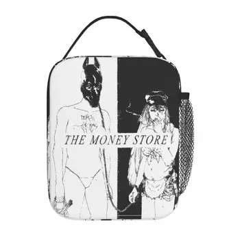 Альбом Death Grips The Money Store, Мерч, Изолированная сумка для ланча, коробка для еды, Многофункциональный термос-холодильник нового поступления, термос-ланч-бокс