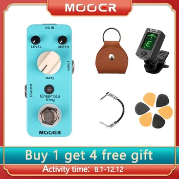 Mooer MCH1 Педаль Припева Ансамбль Музыкальных Инструментов King Effect Processor Педаль Припевных Гитарных эффектов True Bypass Аналоговая Гитара