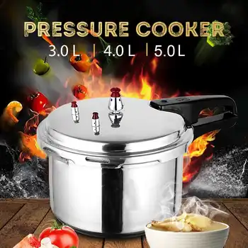 Кухонная посуда для скороварки высокого давления, кастрюля для супа и мяса для газовой плиты/индукционной плиты, инструмент для приготовления пищи на открытом воздухе, пароварка для кемпинга