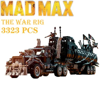 Модифицированный Грузовик Высокотехнологичной Серии War Rig May The Gigahorse Max Movie Collection Модель Строительных Блоков Наборы Кирпичей Детские Игрушки