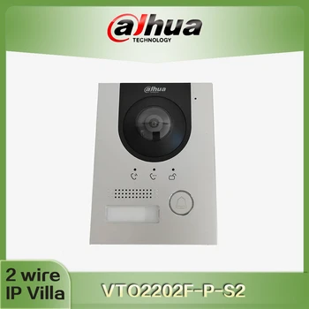 Dahua VTO2202F-P-S2 2-проводная IP-Дверная станция Виллы IK07 и IP65 PoE Видеодомофон