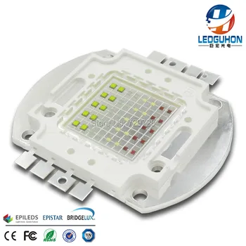 мощные светодиодные чипы rgb w мощностью 40 Вт, круглые светодиодные стенты RGBW COB LED, светодиодный модуль