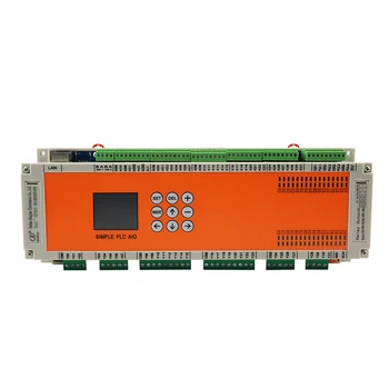 Программируемый Логический Контроллер ПЛК с Релейным Выходом Huaqingjun 32DI 32DO для Контактора переменного Тока