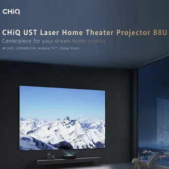 Changhong B8U Лазерный Проектор 4K 3D Домашний Кинотеатр с Android 11,0 TV Smart TV 2300 ANSI Люмен Beamer HDMI 2,1 Wifi Проектор