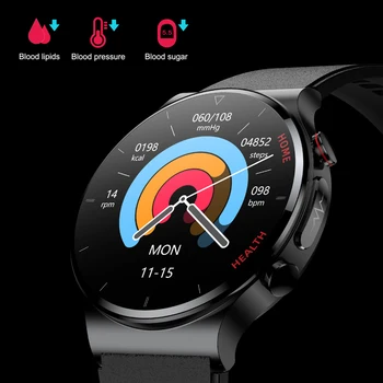 Смарт-часы RollsTimi для мужчин Reloj hombre 2023 Управление здоровьем функция ЭКГ Искусственный интеллект медицинская диагностика Мультиспортивные reloj inteligent