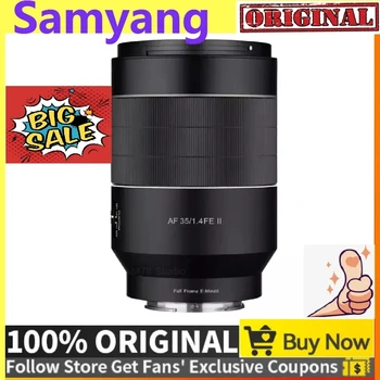 Samyang 35mm f1.4 AF II Полнокадровая автофокусировка с широкой диафрагмой пейзажный беззеркальный однообъектив для Камер Sony E-Mount PK YONGNUO