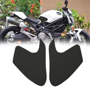 Противоскользящая наклейка на мотоцикл, тяговая накладка на бак, боковая защита коленного захвата для Ducati Monster 695 696 796 1100S