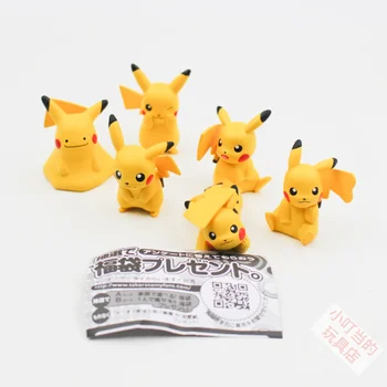 Коллекция Pokemon Pocket Monster Сменные подарки от куклы Пикачу Игрушечная модель Аниме фигурки Коллекционные украшения