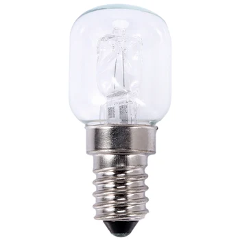 Высокотемпературная лампа E14 500 Градусов 25 Вт Галогенная Лампа для Пузырьковой печи E14 250V 25 Вт Кварцевая Лампа