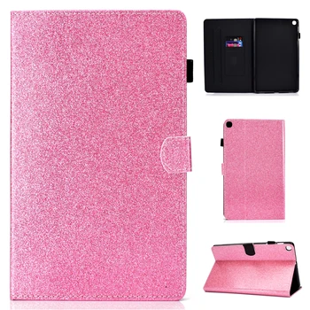 Карамельно-Розовый Блестящий Чехол Для Samsung Galaxy Tab S5E 10.5 T720 T725 SM-T720/SM-T725 Чехол Для планшета В виде Ракушки Со Стилусом S5E
