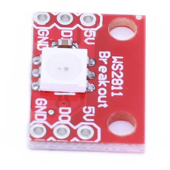 1шт WS2812 RGB LED Breakout Module Модуль Отображения RGB Модуль Breakout Board для Электронных Компонентов Arduino